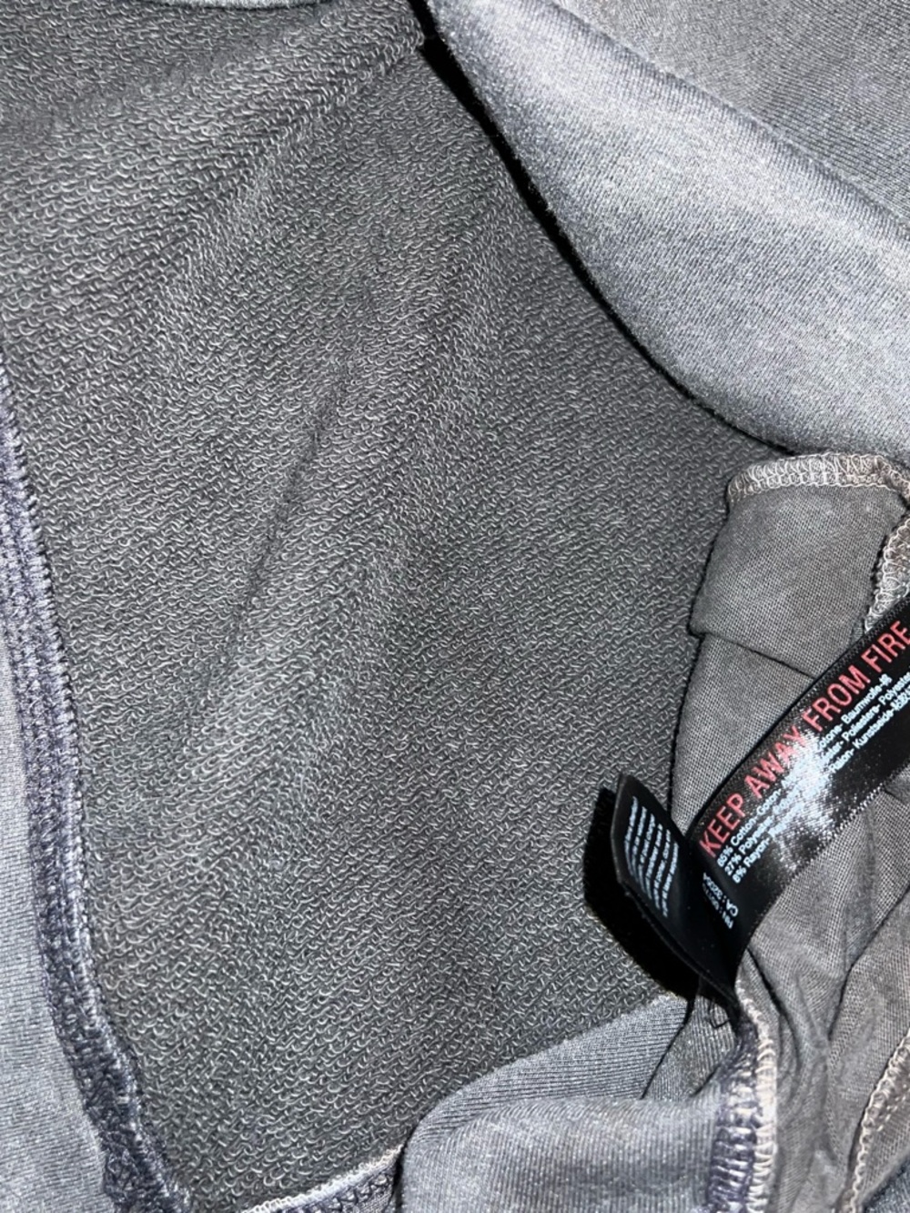 FP Movement Gray Better Days One of a Kind Oversized Pullover Sweatshirt Size M - Picture 12 of 13